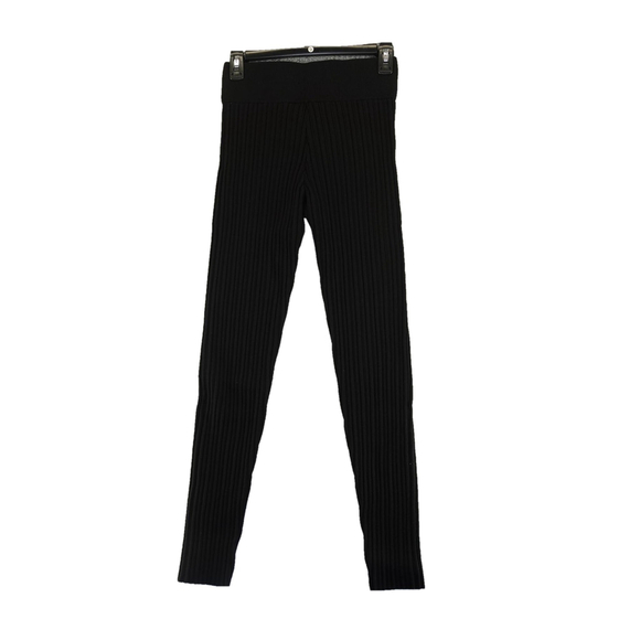 Lita by Ciara Icon Rib Legging in Merino mix Jersey Black Size M NWT - Picture 1 of 7
